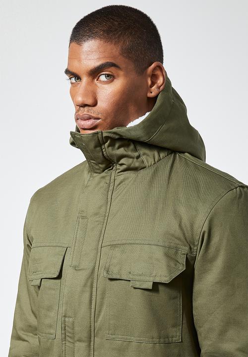 Superbalist - Storm padded parka - green