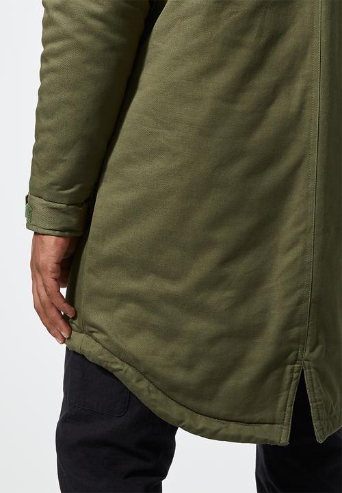 Superbalist - Storm padded parka - green