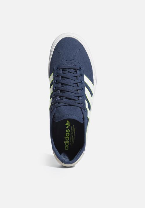 adidas Originals - Delpala - crew navy/ftwr white/hi-res yellow