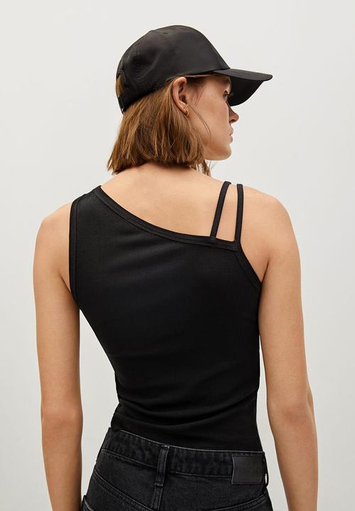 MANGO - Top alfio - black