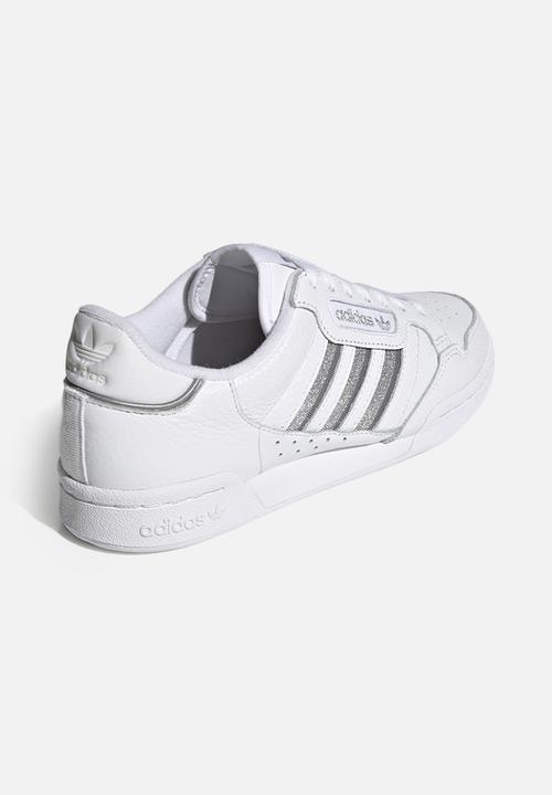 adidas Originals - Continental 80 stripes w - ftwr white/silver met./grey three