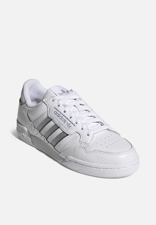 adidas Originals - Continental 80 stripes w - ftwr white/silver met./grey three