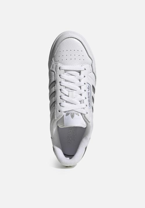 adidas Originals - Continental 80 stripes w - ftwr white/silver met./grey three