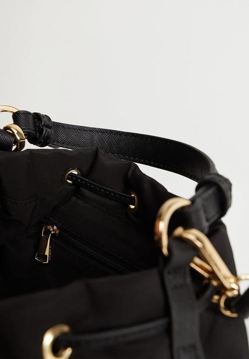 MANGO - Bucket bag - black