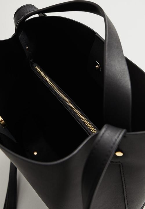 MANGO - Amberes bag - black