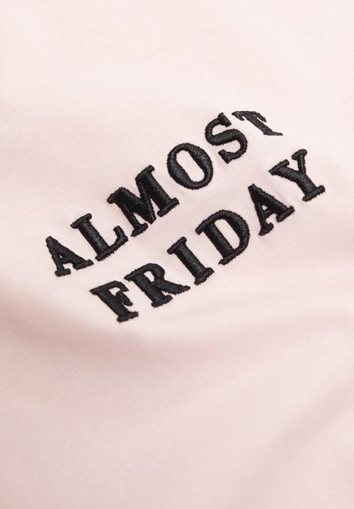 MANGO - Fresh short sleeve tee - pink
