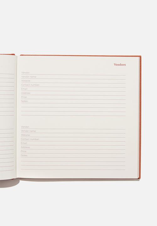 Typo - Premium activity journal-lover- weddings