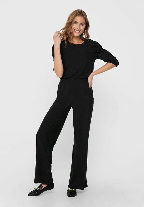 Jacqueline de Yong - Mahi wide pants - black 