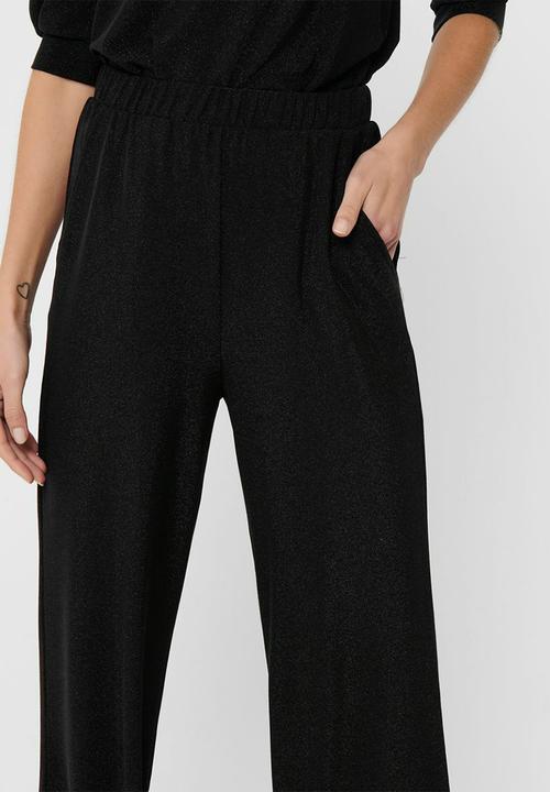 Jacqueline de Yong - Mahi wide pants - black 