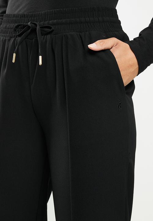 POLO - Amelia woven tracksuit pant - black