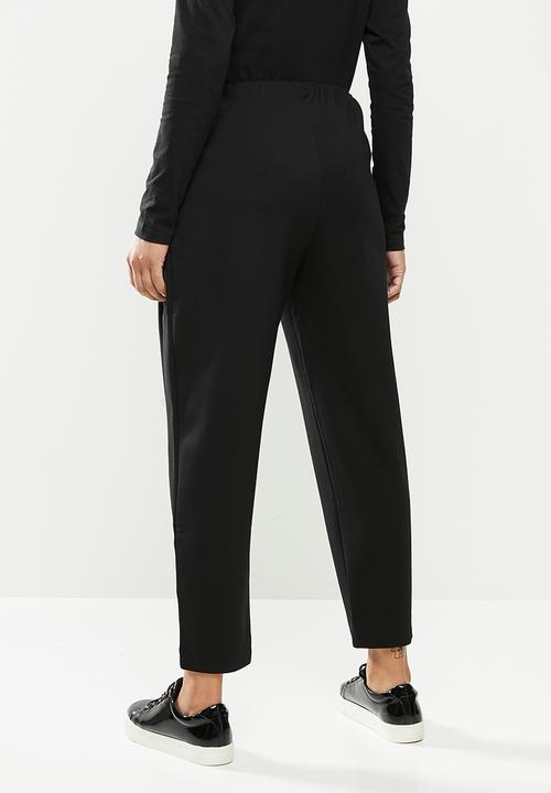 POLO - Karina pleat pull on pant - black