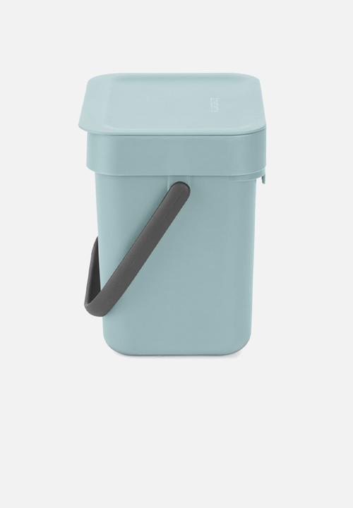 Sort & Go  - Countertop waste bin 3 litre - teal