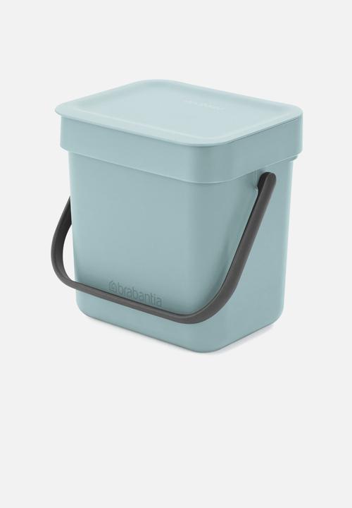 Sort & Go  - Countertop waste bin 3 litre - teal