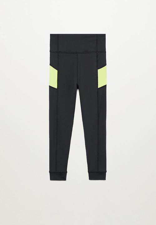 MANGO - Regina leggings - black