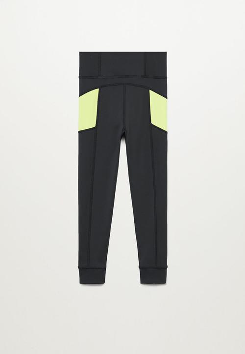MANGO - Regina leggings - black