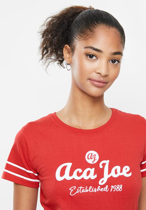 Aca Joe - Basketball short sleeve T-shirt - red