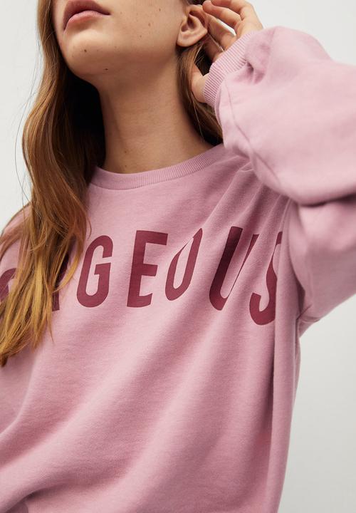 MANGO - Gorgeous sweatshirt - pink