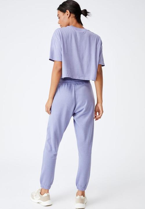Cotton On - Relaxed active T-shirt - periwinkle