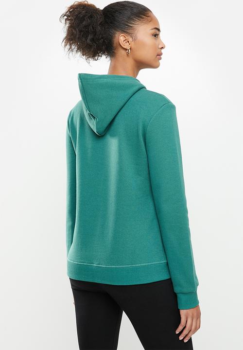 Aca Joe - Fleece pullover hoodie - green
