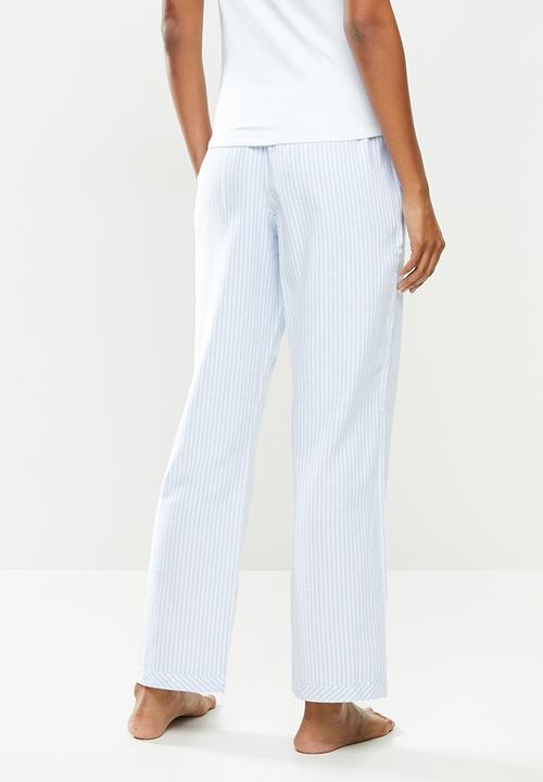 Cotton On - Warm flannel sleep pant - blue