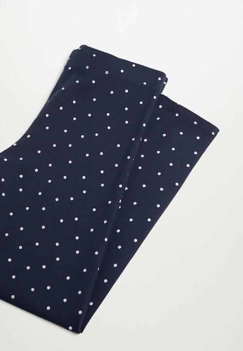 MANGO - Eliop8 leggings - navy