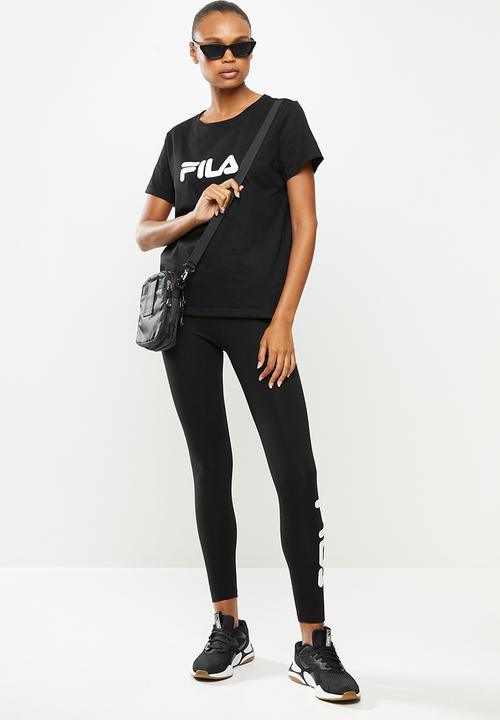 FILA - Mono deckle tee - black