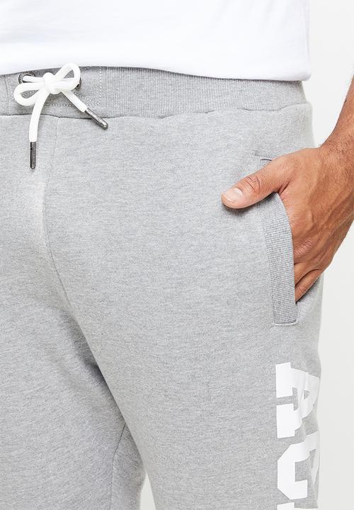 Aca Joe - Aca joe big logo jogger - grey