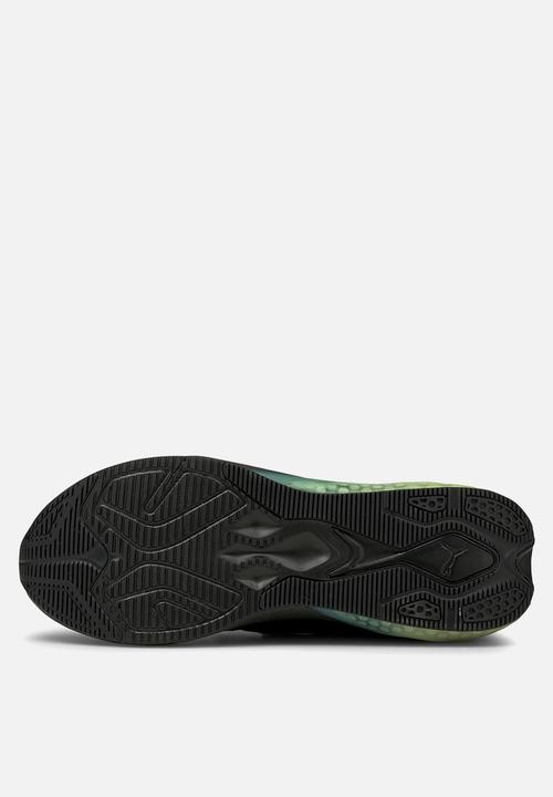 PUMA - Cell fraction fade - puma black-scuba blue-yellow alert