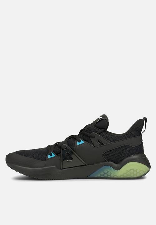 PUMA - Cell fraction fade - puma black-scuba blue-yellow alert