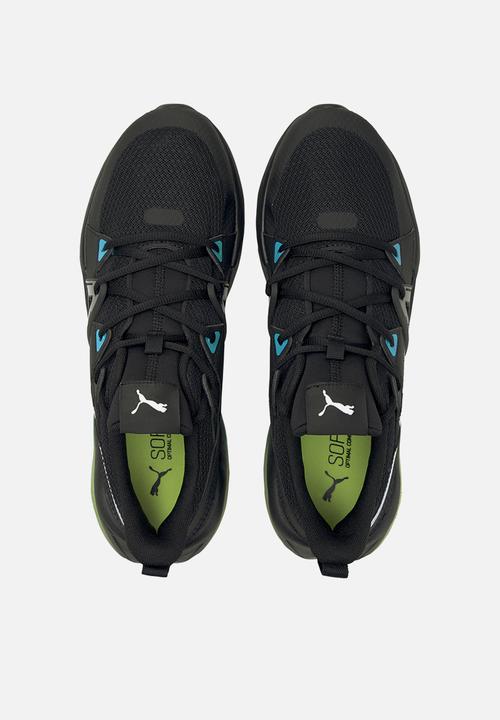 PUMA - Cell fraction fade - puma black-scuba blue-yellow alert