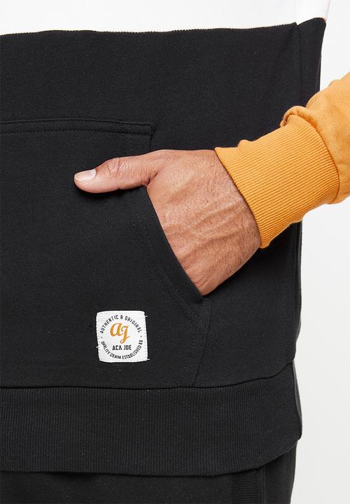 Aca Joe - Aca joe colour block fleece snood pullover - multi 