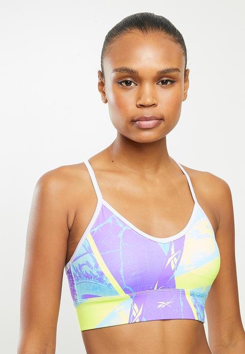 Reebok - Wor aop bra - purple