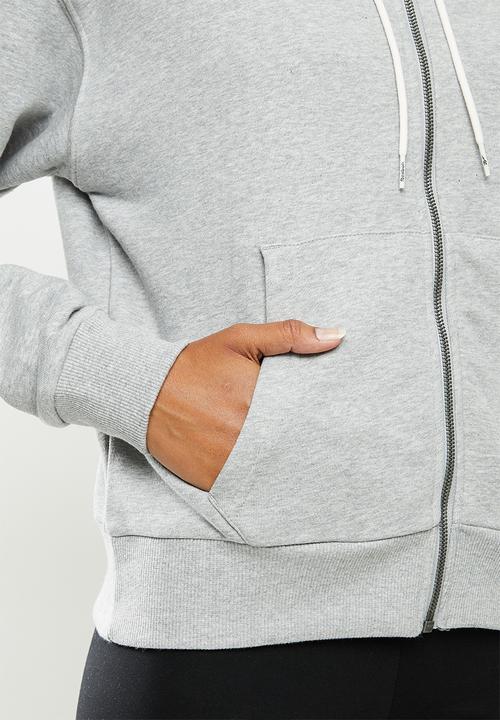 Reebok - Reebok identity hoodie - grey