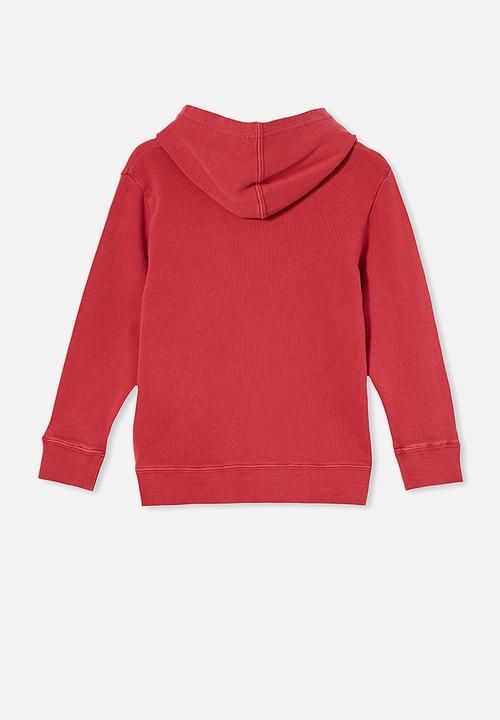Cotton On - Milo hoodie - red