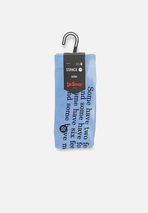Stance Socks - Stance dr seuss some have two - blue