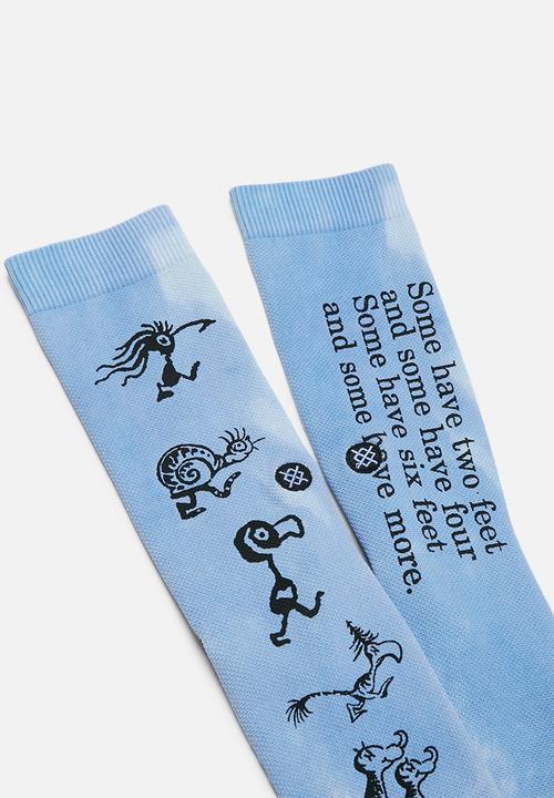 Stance Socks - Stance dr seuss some have two - blue