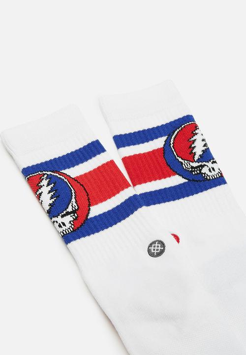 Stance Socks - Steal your boyd socks - white