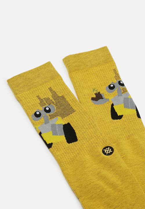 Stance Socks - Stance wall-e - dark yellow 
