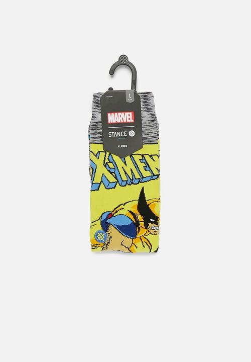Stance Socks - Stance wolverine comic - multi