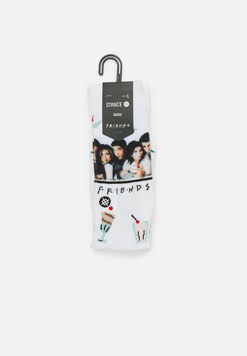 Stance Socks - Stance the one with the diner - white 