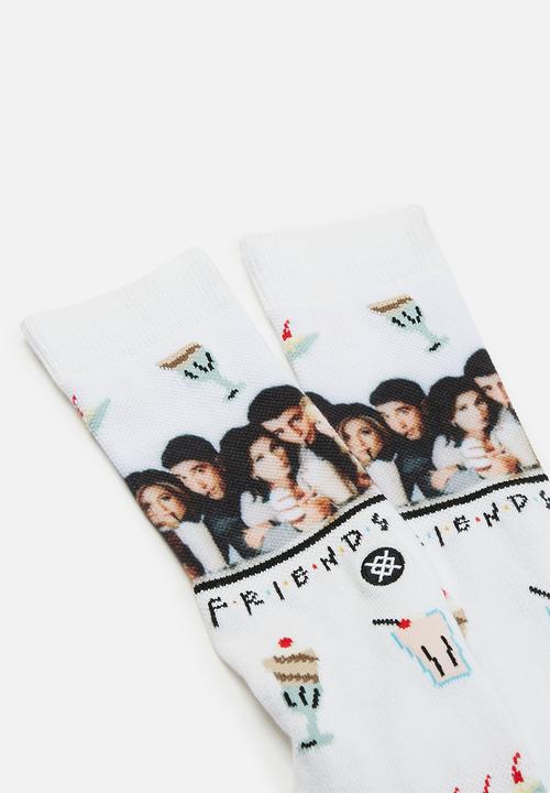 Stance Socks - Stance the one with the diner - white 