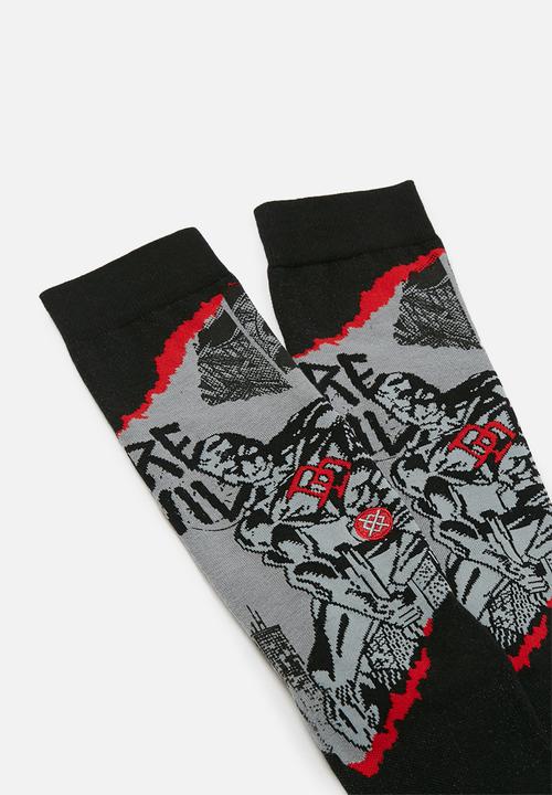 Stance Socks - Stance the daredevil - grey & black