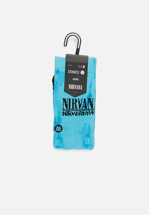 Stance Socks - Stance nirvana nevermind - blue