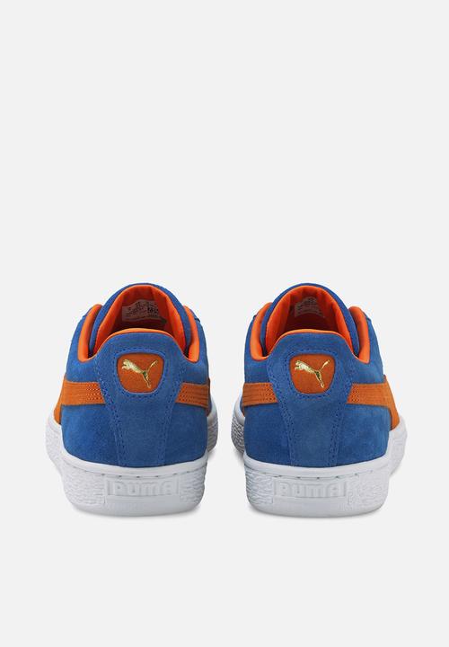 PUMA - Suede teams - puma royal-vibrant orange