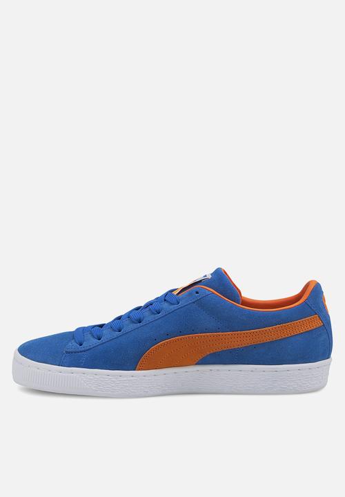 PUMA - Suede teams - puma royal-vibrant orange