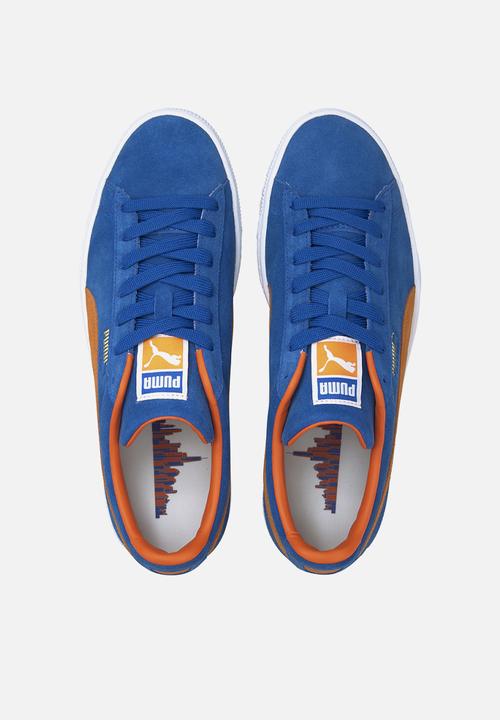 PUMA - Suede teams - puma royal-vibrant orange