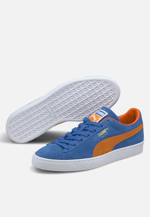 PUMA - Suede teams - puma royal-vibrant orange