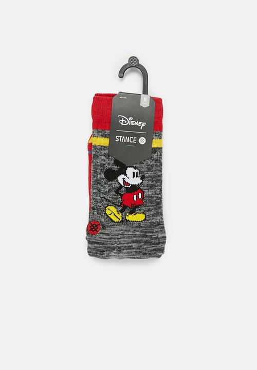 Stance Socks - Stance vintage disney - grey & red 