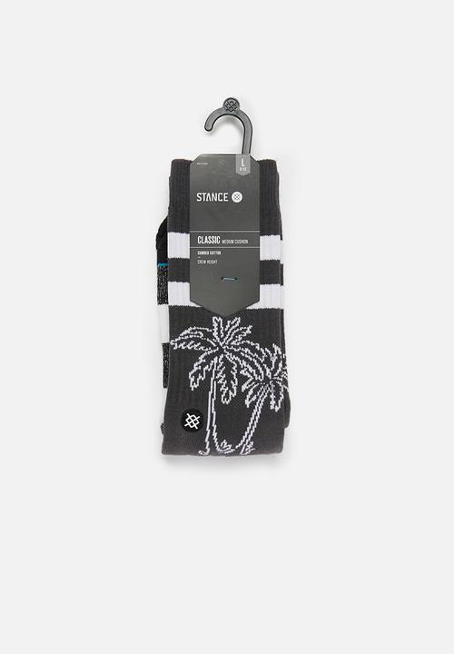 Stance Socks - Stance dipped - black & white