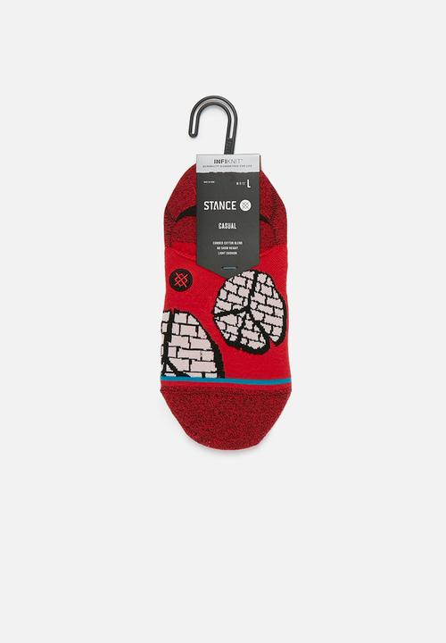Stance Socks - Stance rocksteady - red 